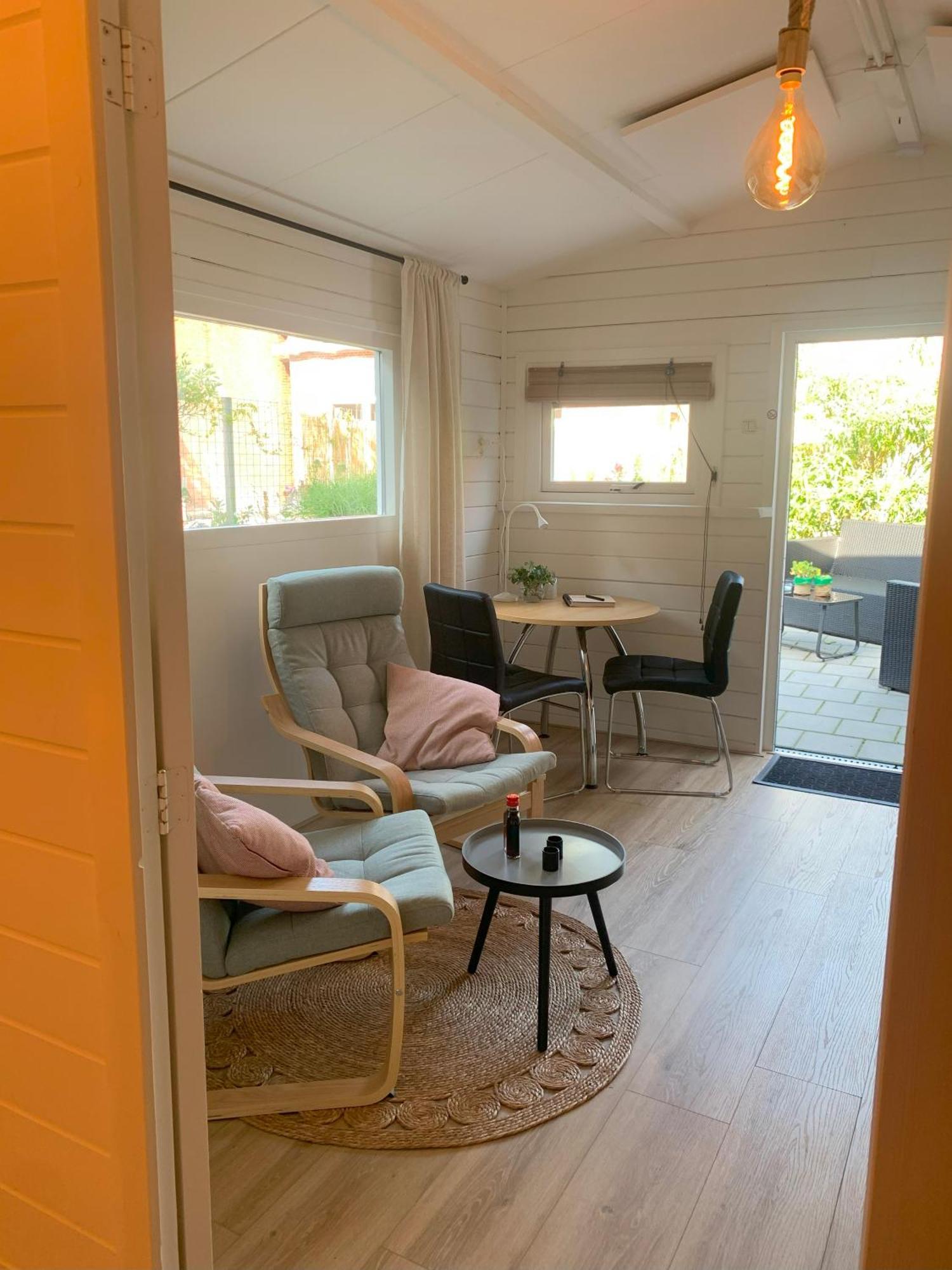Tiny House Tussen De Grachten สเนก ภายนอก รูปภาพ