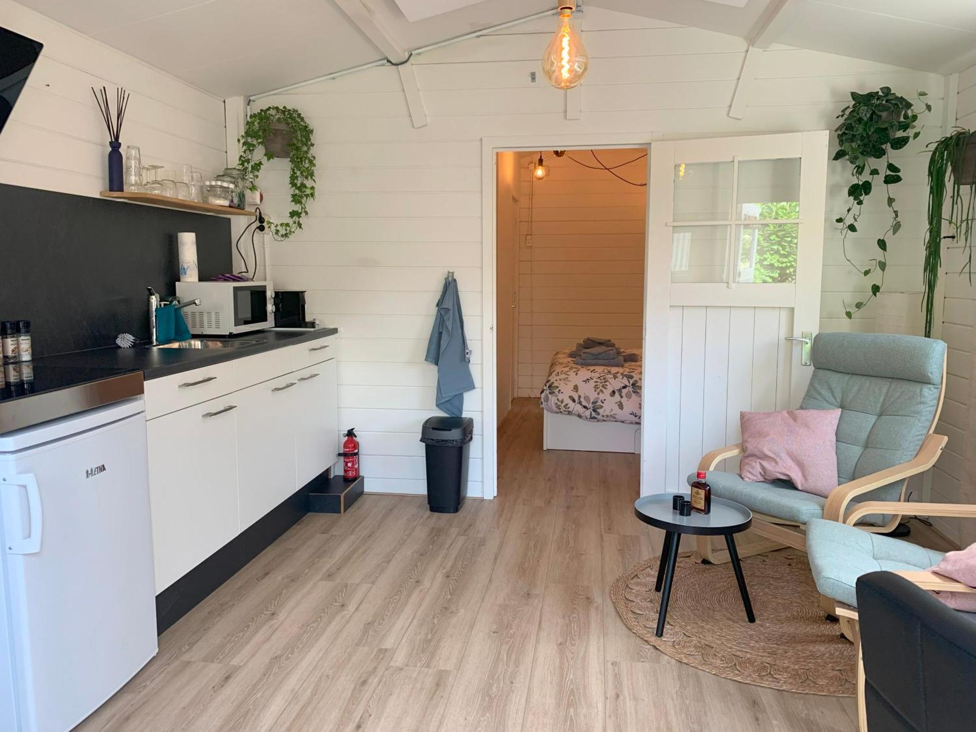Tiny House Tussen De Grachten สเนก ภายนอก รูปภาพ